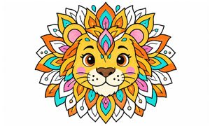 Dieren mandala