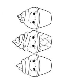 3 kawaii ijsjes