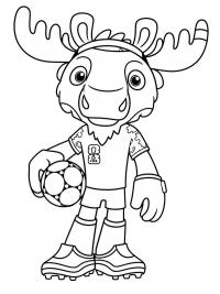 Eland Maple (wk 2026 mascotte)