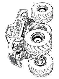 Grote monstertruck
