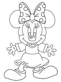 Schattige Minnie Mouse