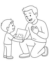 Tekening voor papa