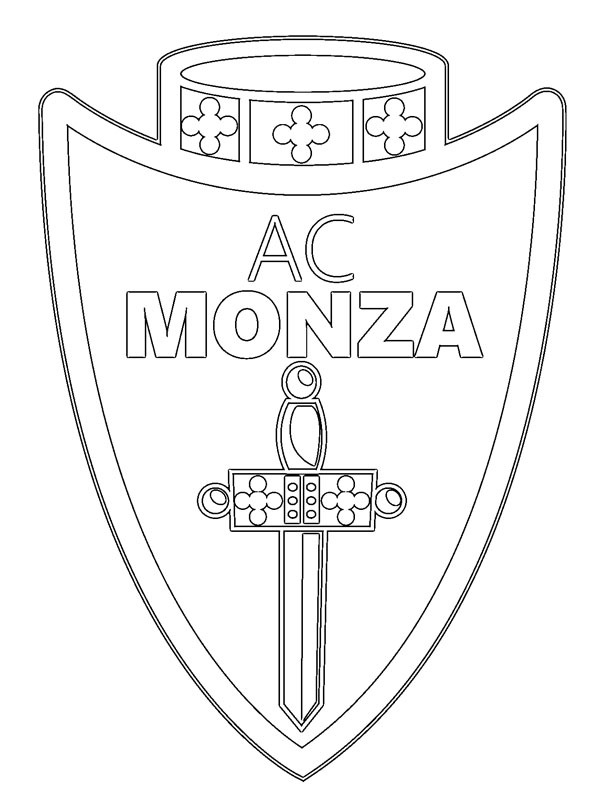 AC Monza Kleurplaat