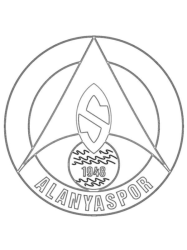 Alanyaspor Kleurplaat