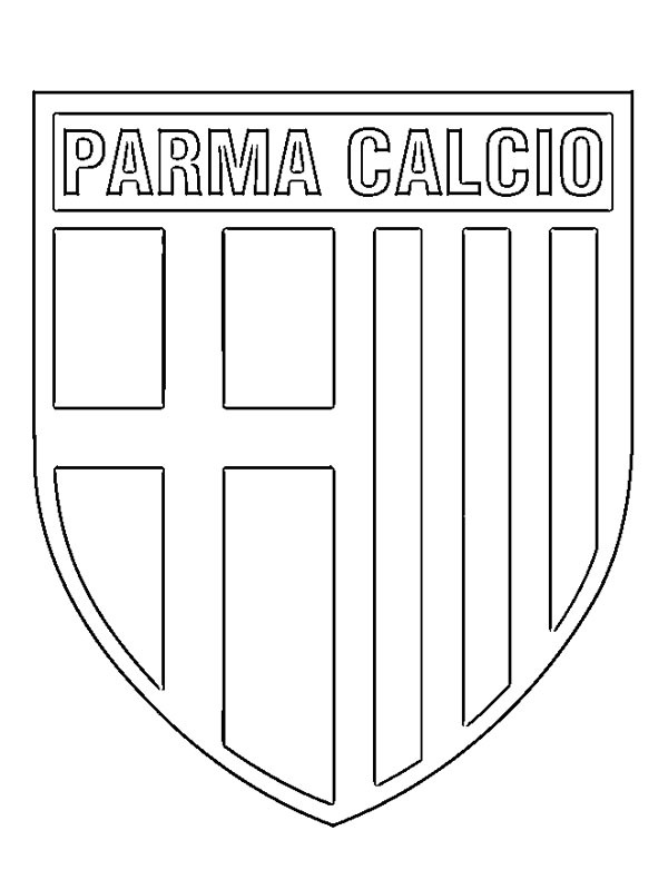 Parma Calcio 1913 Kleurplaat